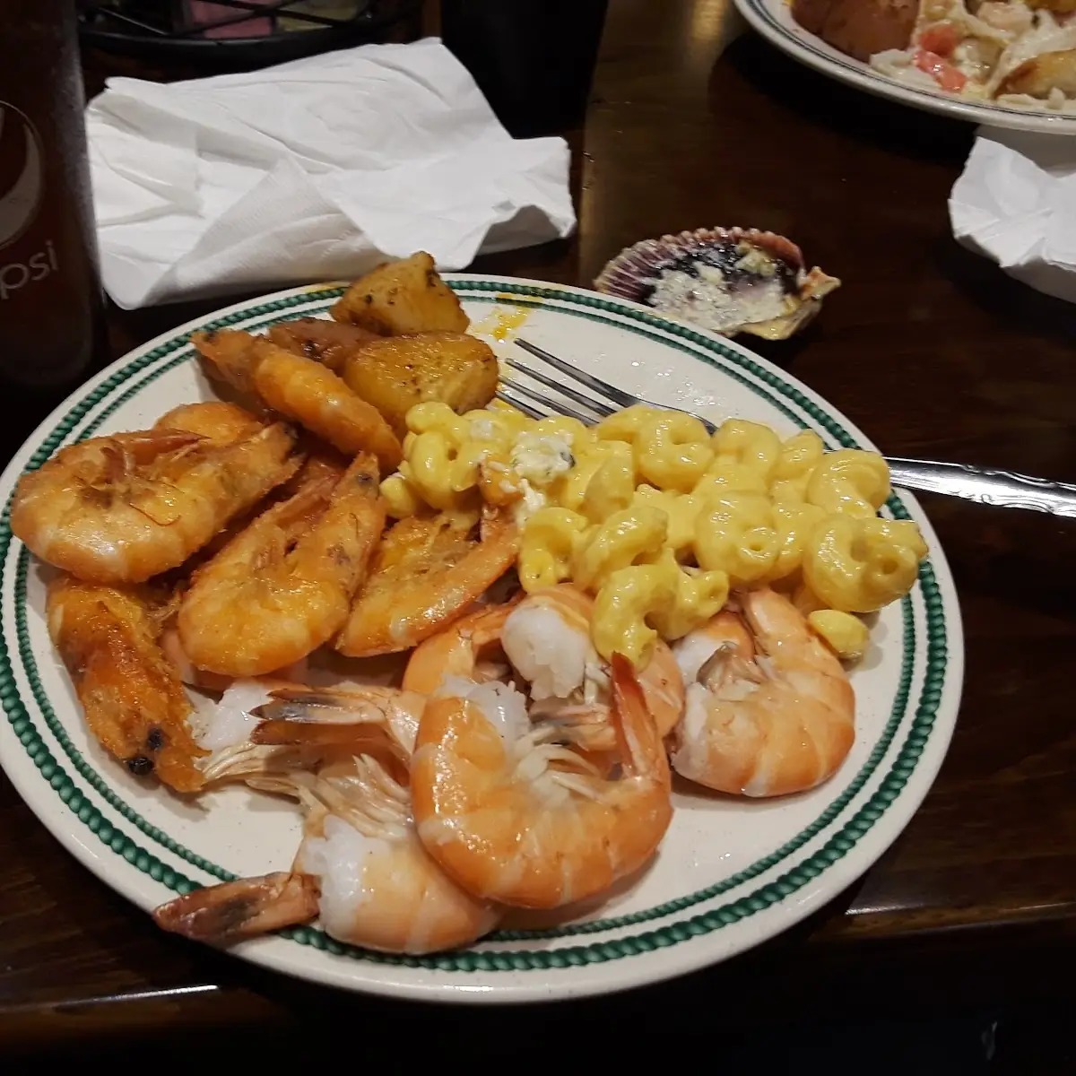 Steamed Old Bay Jumbo Shrimp