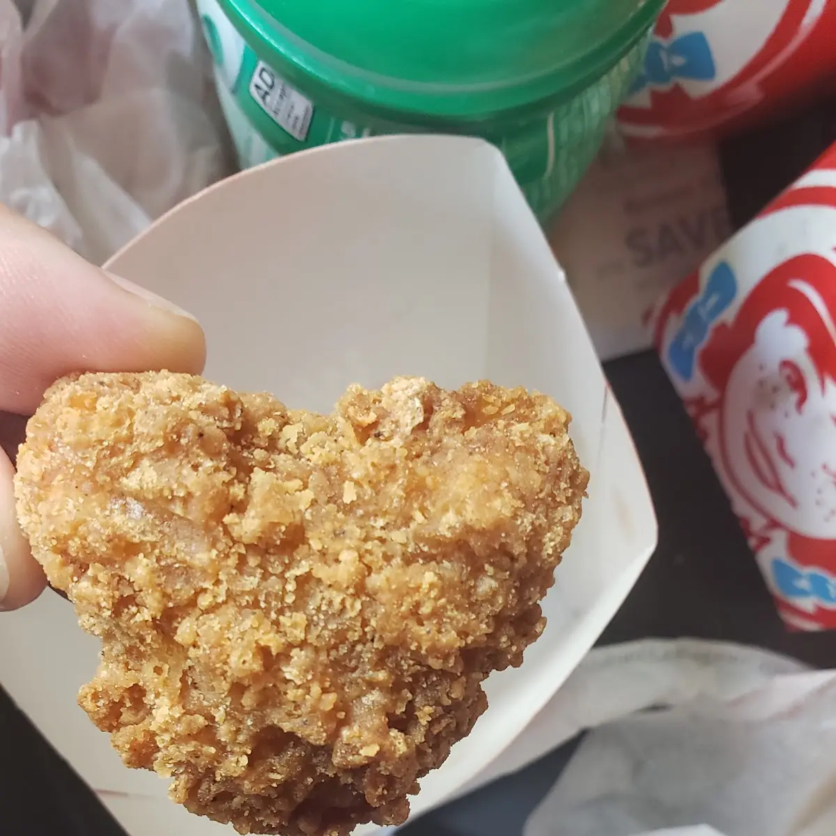 Dry Chicken Nugget