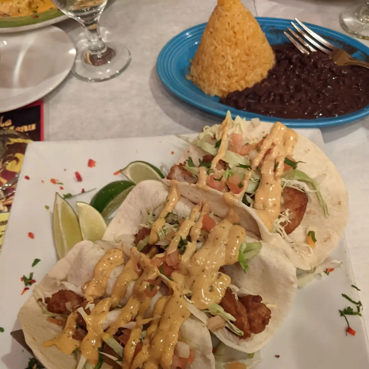 Shrimp Tacos De Pescado