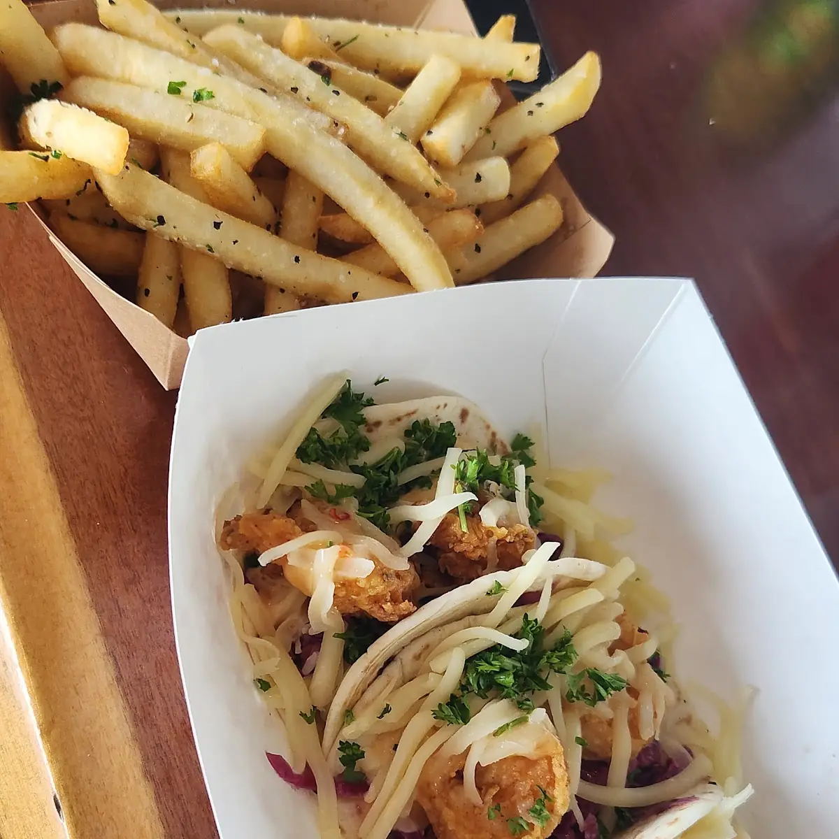 Crispy Shrimp Tacos