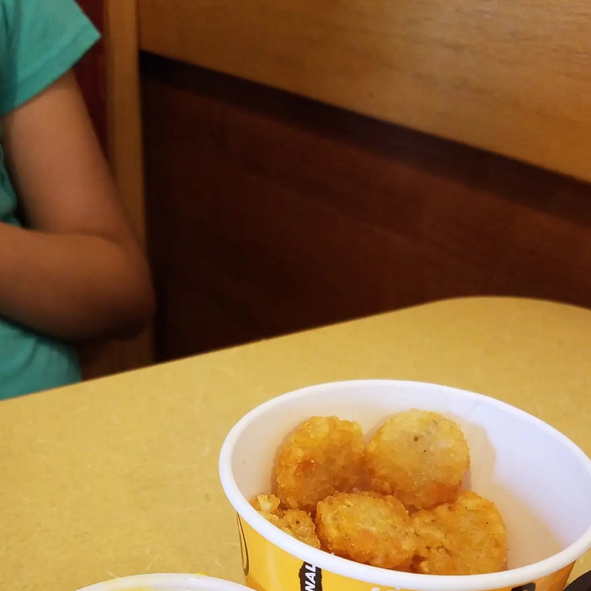 Potatoes with Nacho Cheese Dip