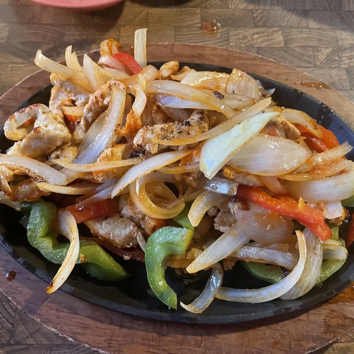 Grilled Chicken Fajitas