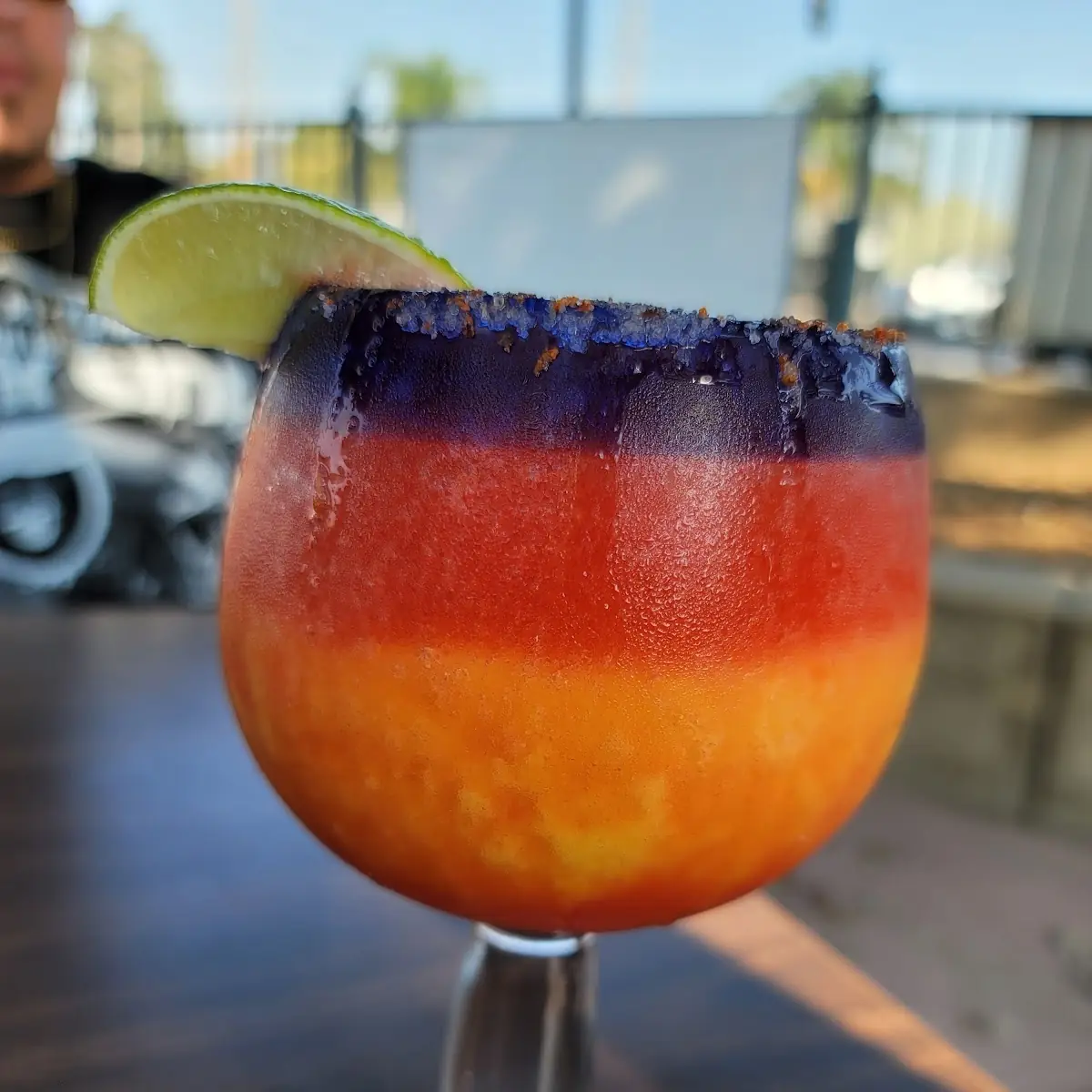 Mango Strawberry Margarita Blended