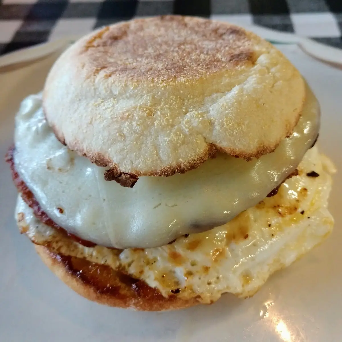 Sausage Egg and Cheese Breakfast Sandwich