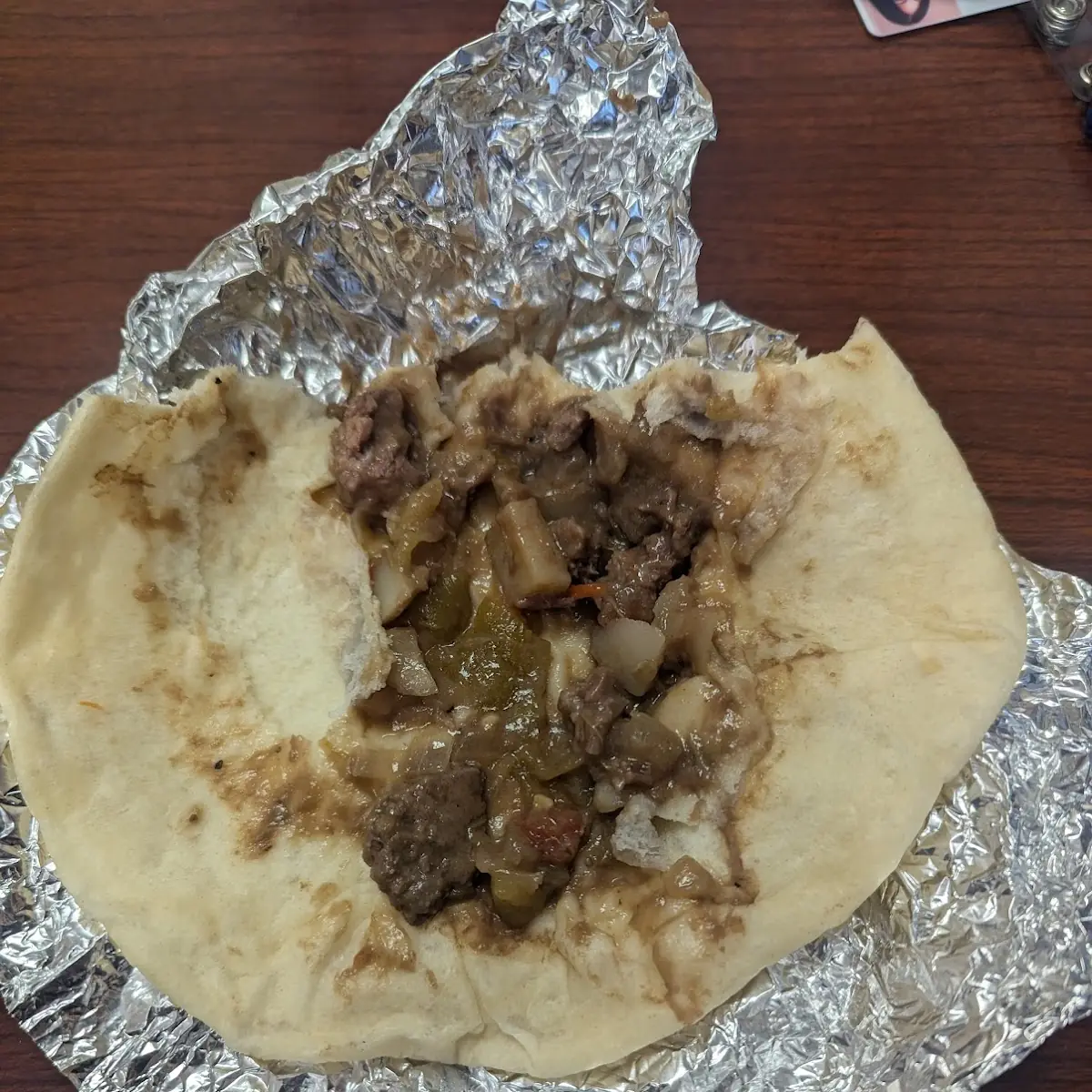 Chile Verde Burrito