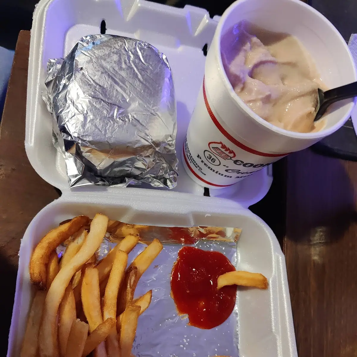 Double Bacon Cheeseburger Combo