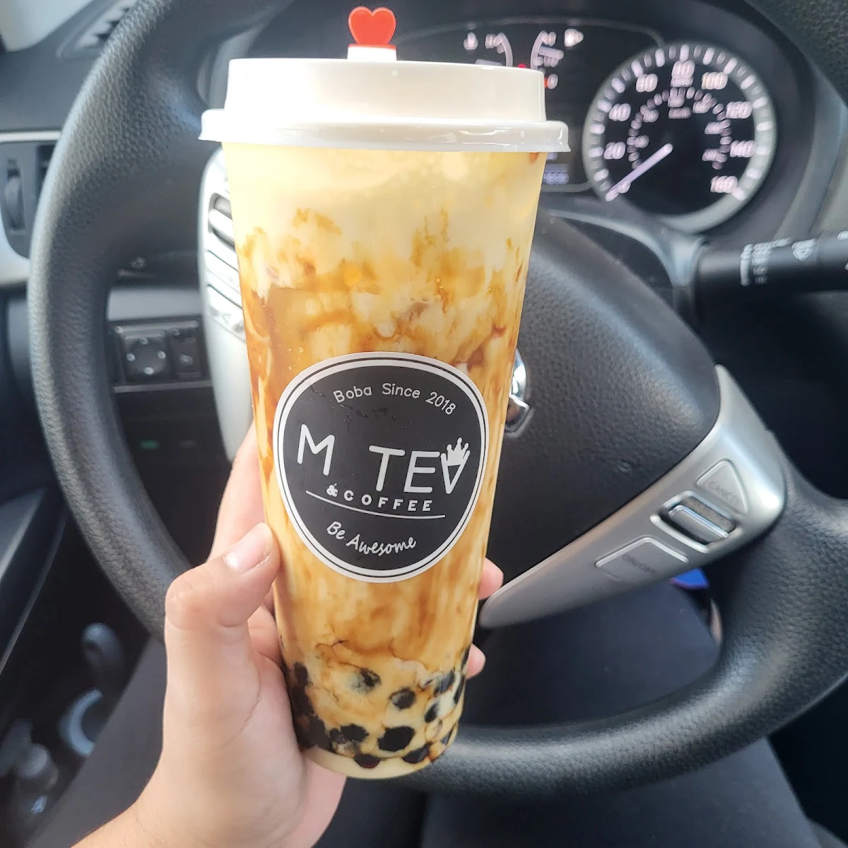 Creme Brulee Milk Tea