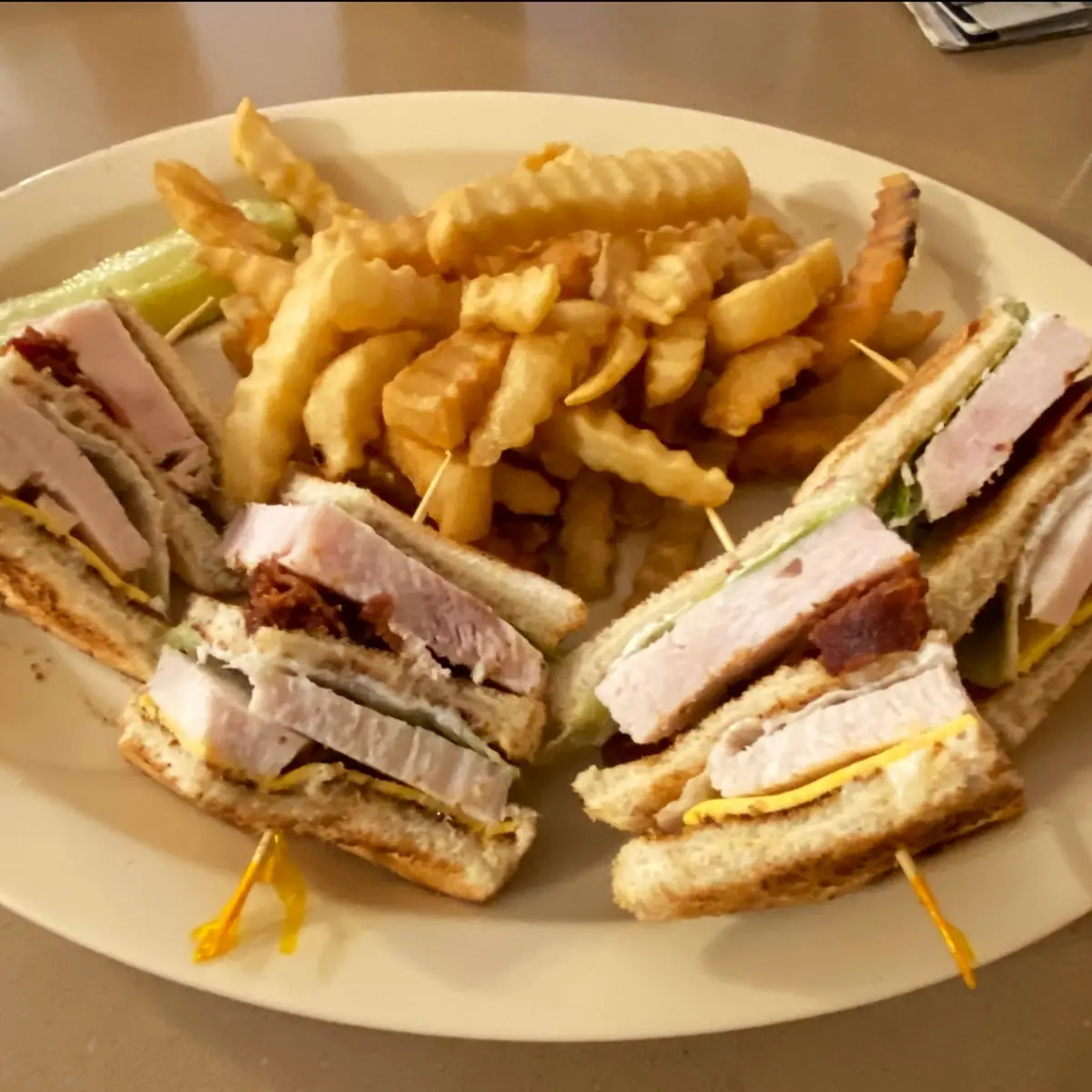 Turkey Club Sandwich