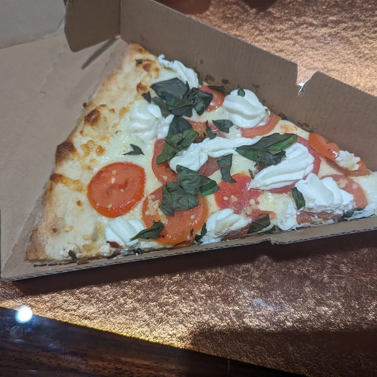 Margherita Pizza Slice
