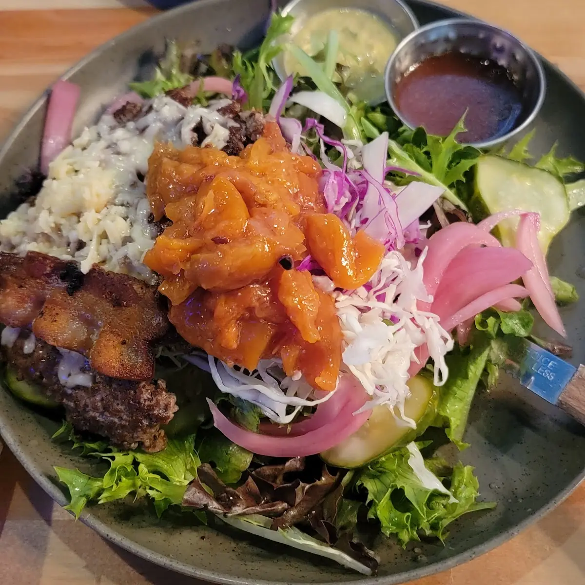 Burger Salad