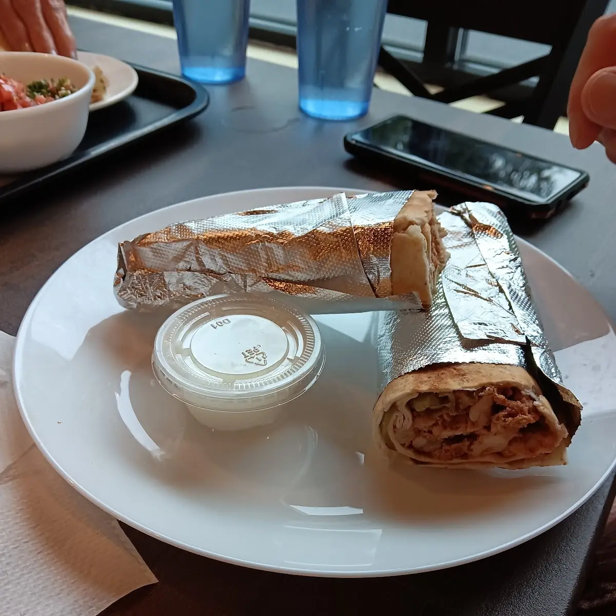 Shawarm Chicken Wrap