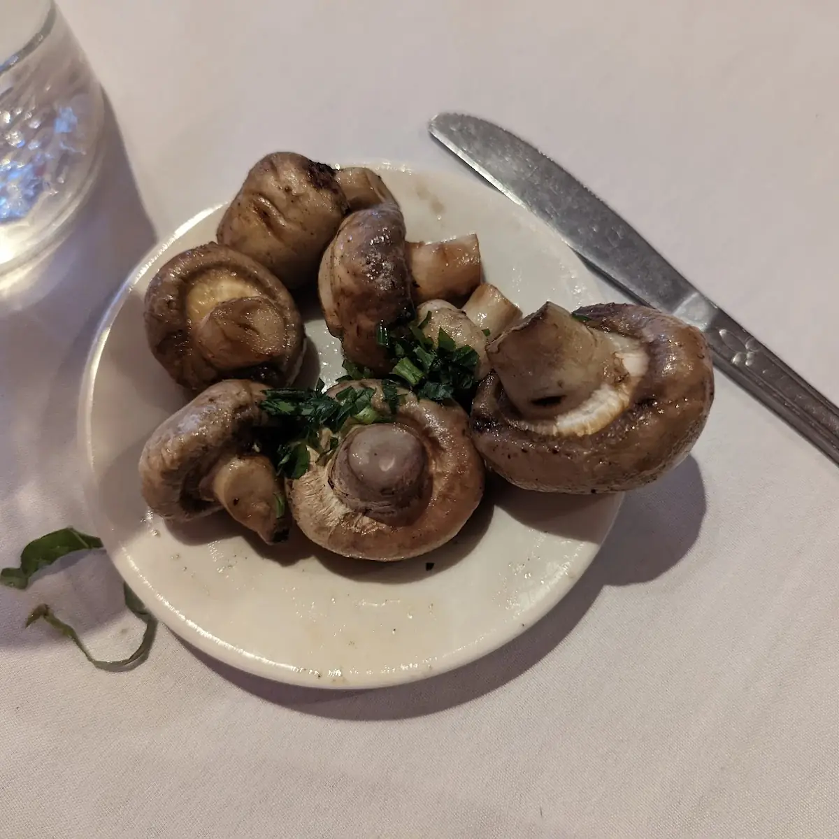Sautéed Mushrooms with Spinach