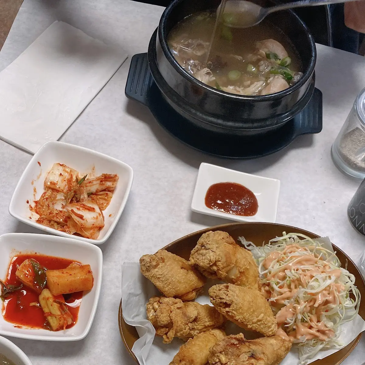 chicken noodle soup 닭 칼국수