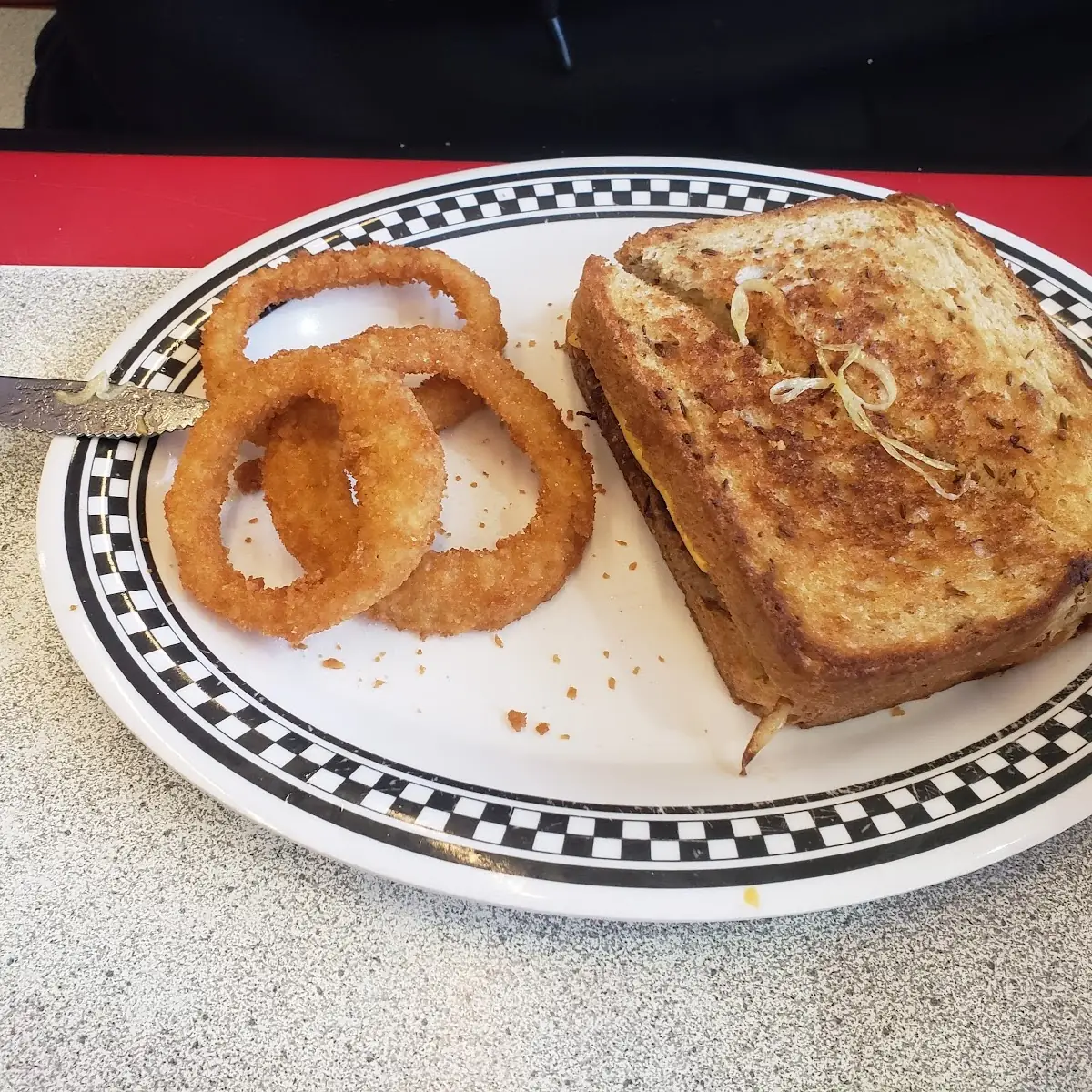 Onion Rings or Cheese Fries