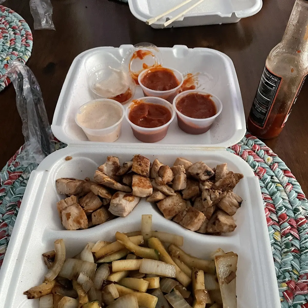 Hibachi Chicken Entree