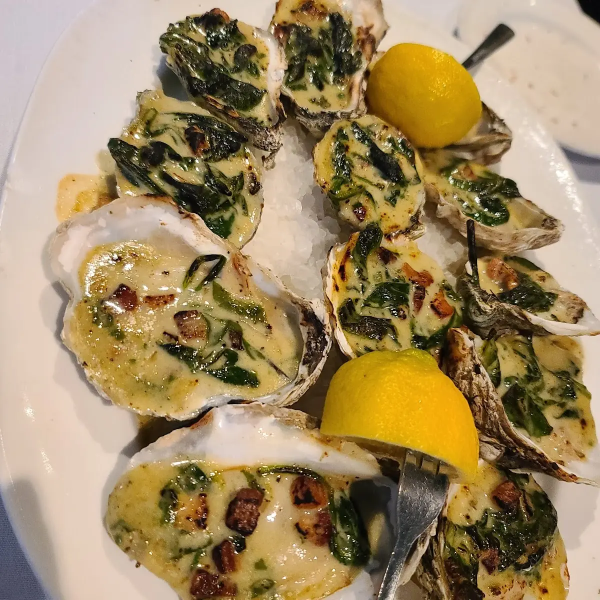 Oysters Rockefeller