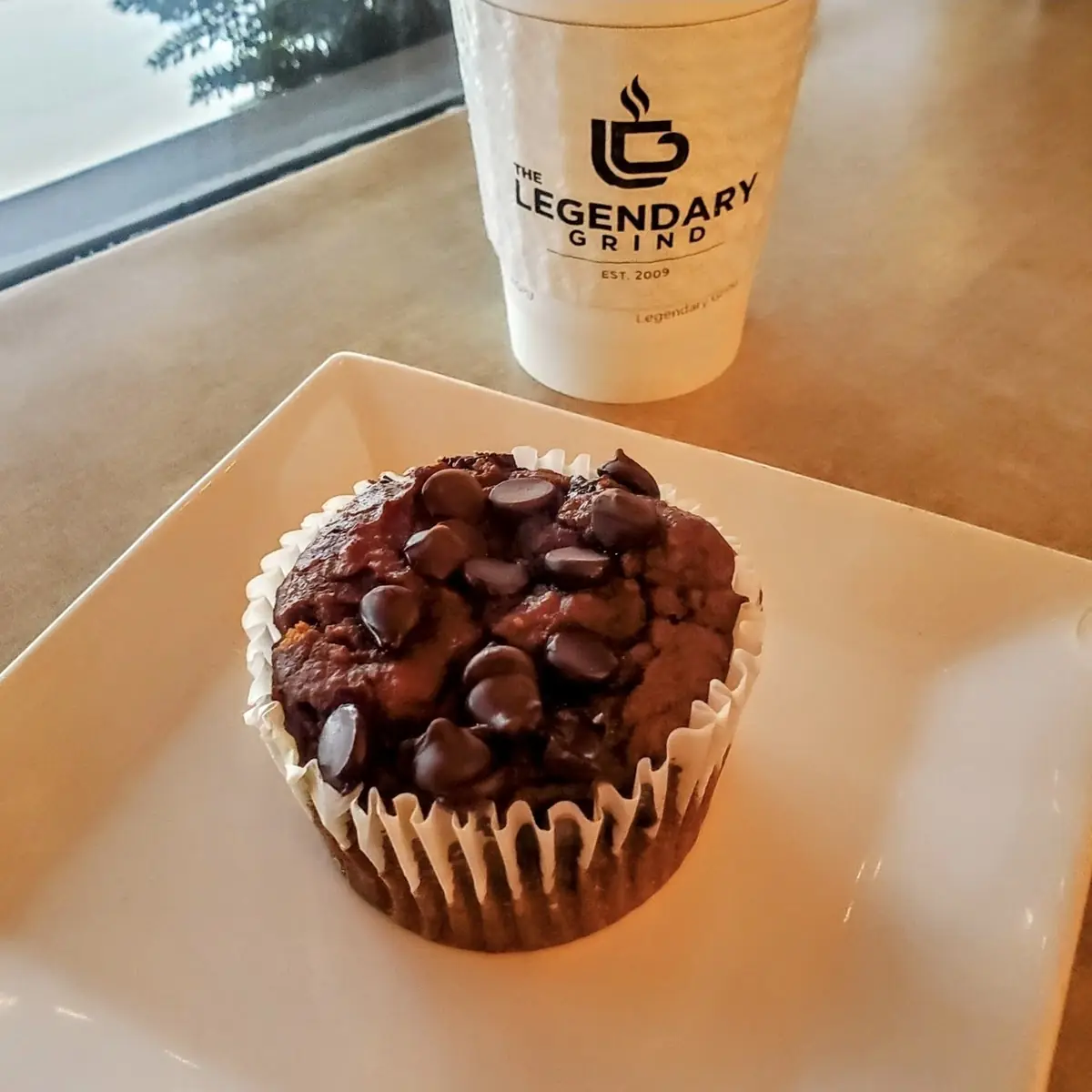 Pumpkin Chocolate Muffin
