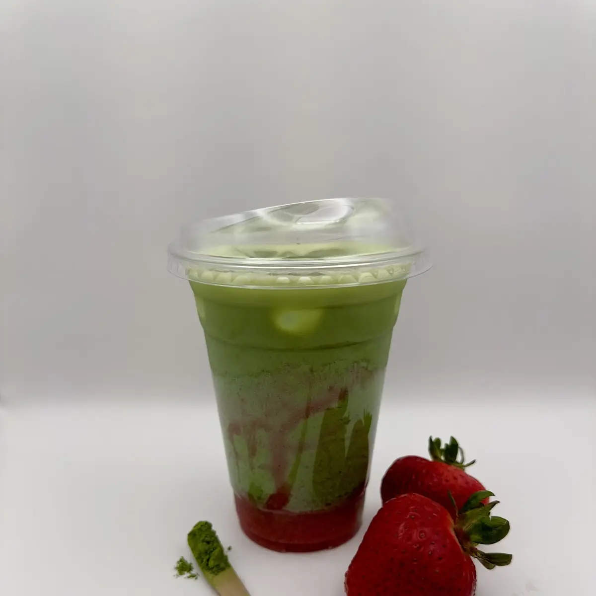 Strawberry Matcha Latte