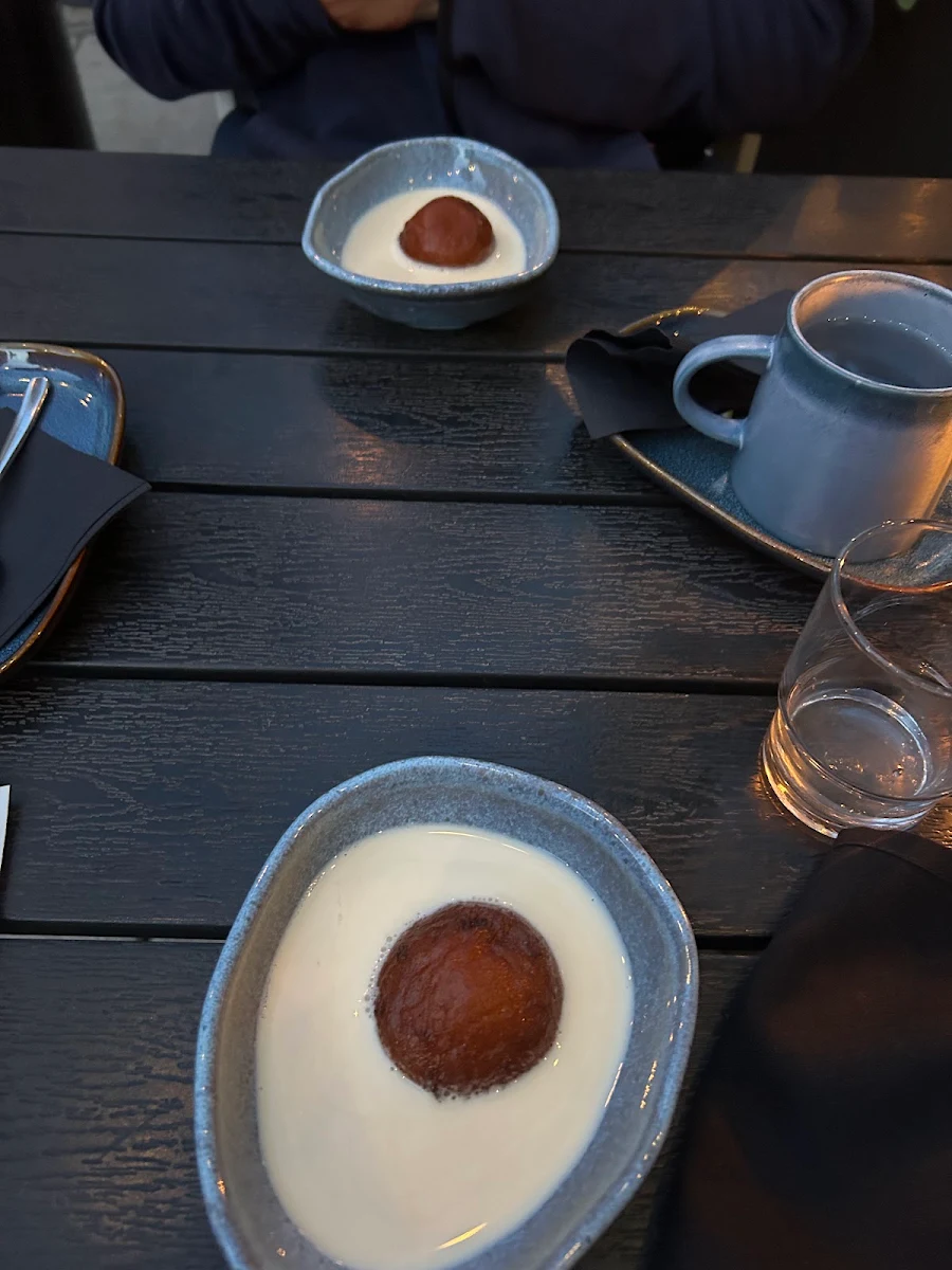 Gulab Jamun in a Light Cream Cardamom Ras