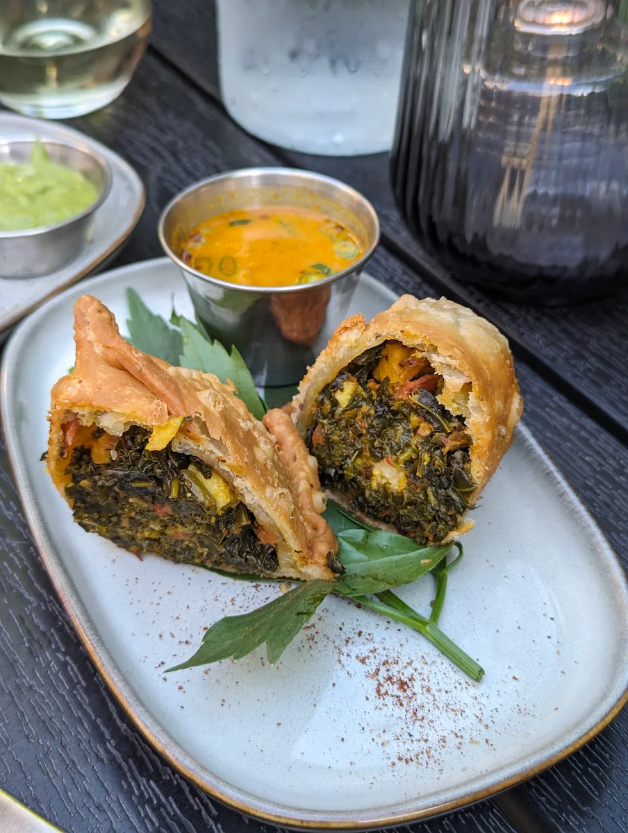 Samosa - Spicy Kale and Potato