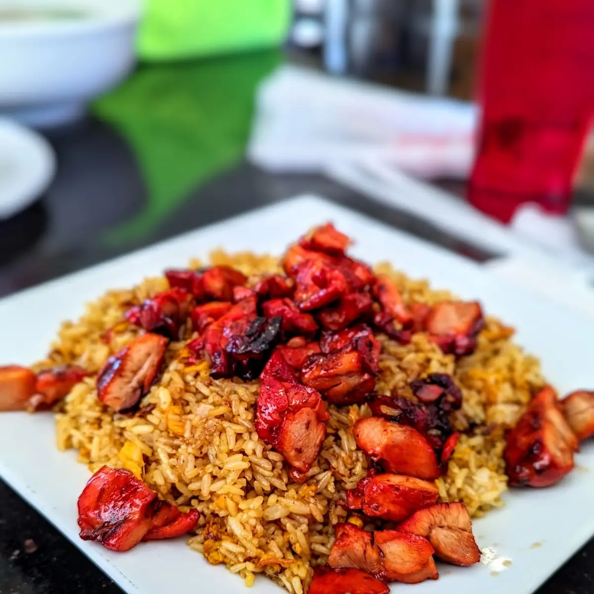 Bourbon Chicken Fried Rice