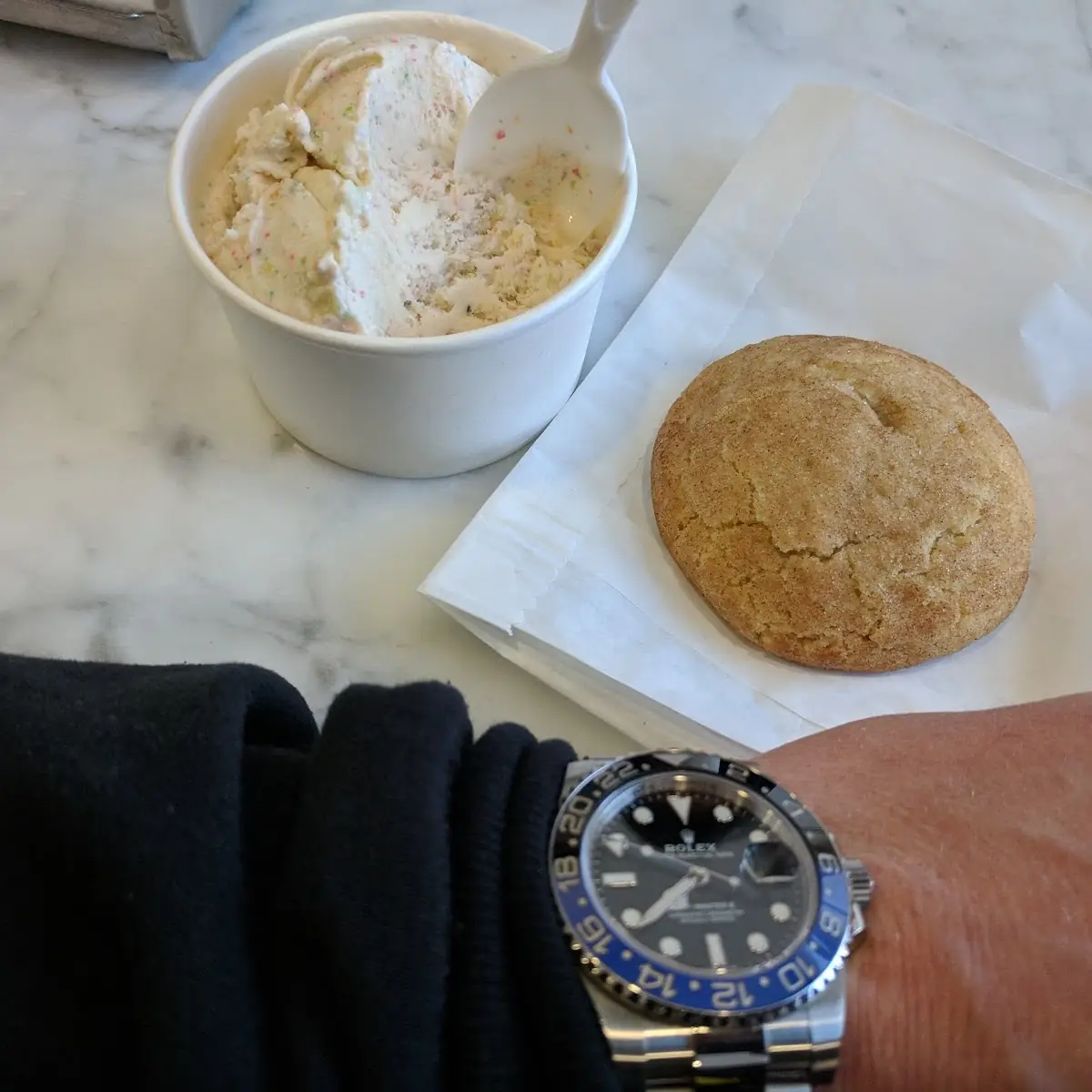 Fruity Pebble Ice Cream & a Snickerdoodle