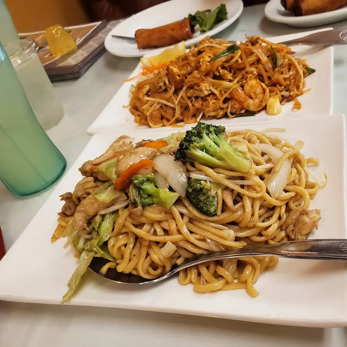 Pad Thai Chicken Chow Mein