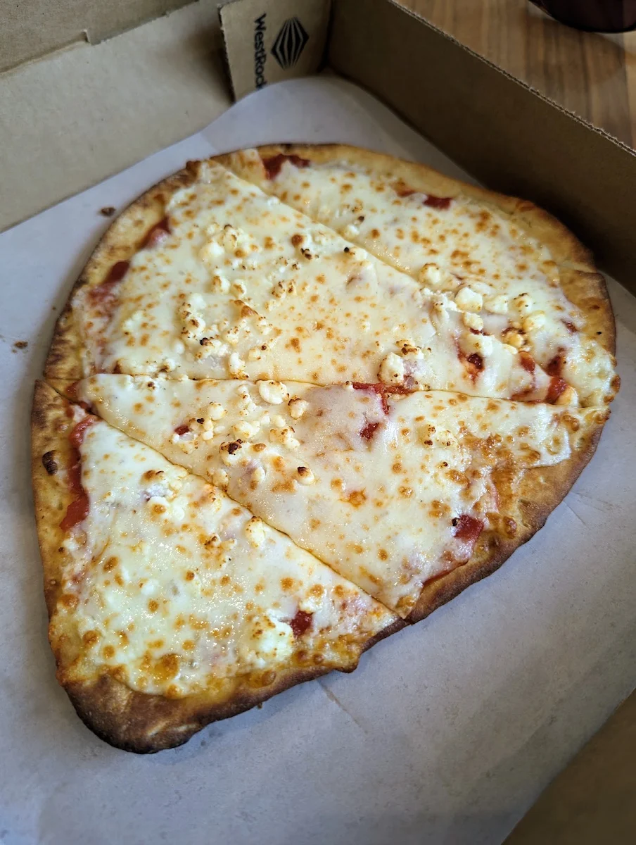 Six Cheese Flatbread Pizza