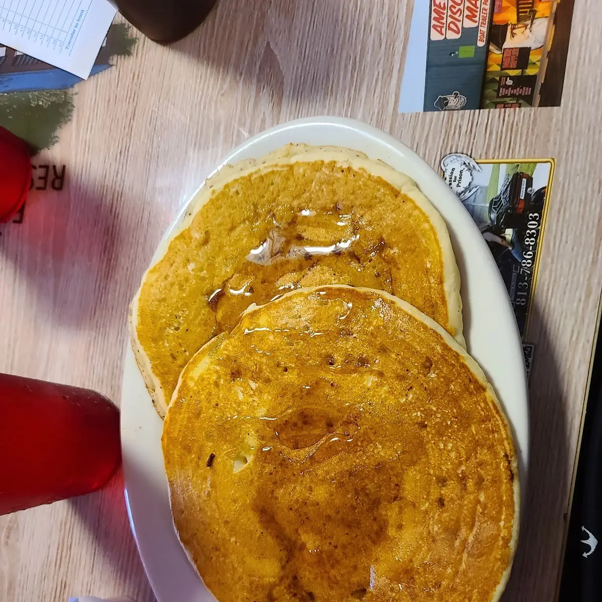 Short Stack Pancakes with Bacon