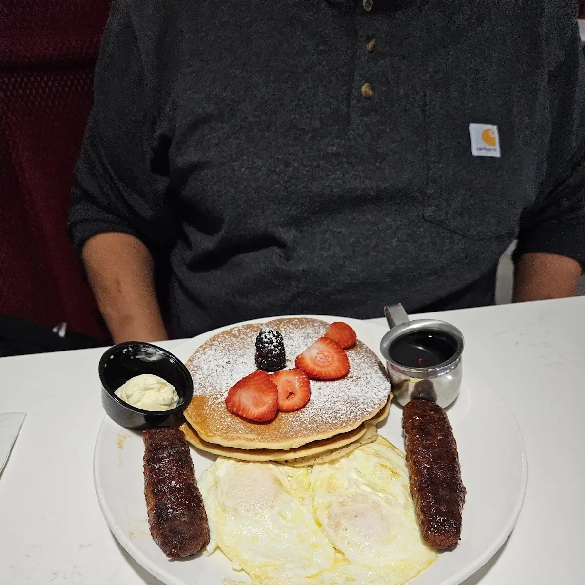 Pancake Combo with Sausage