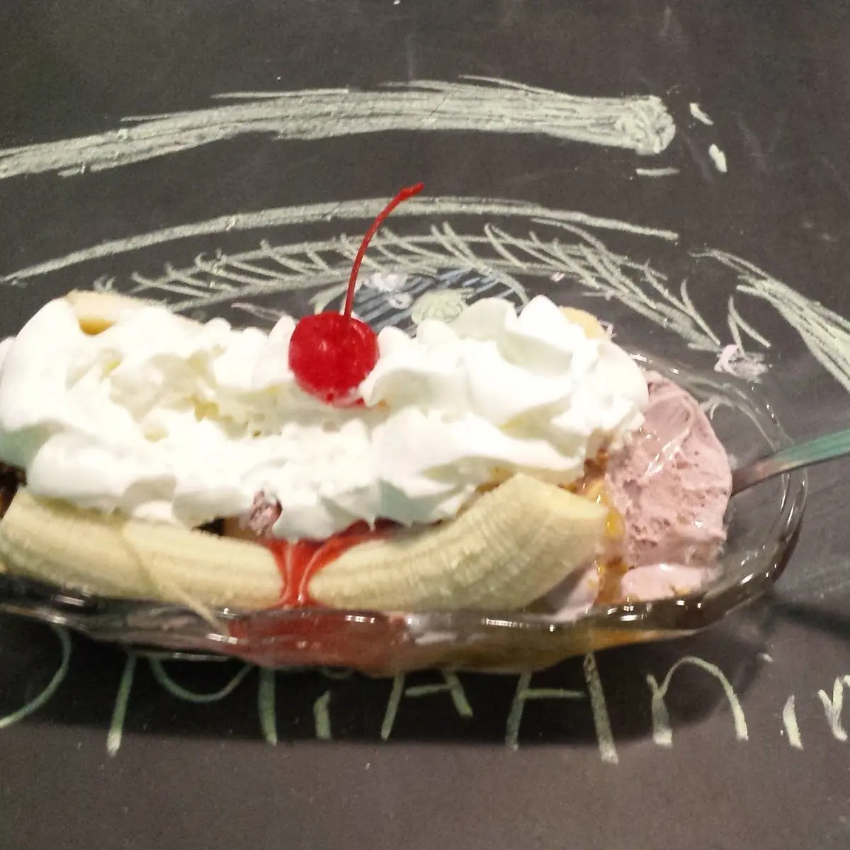 Banana Split Sundae
