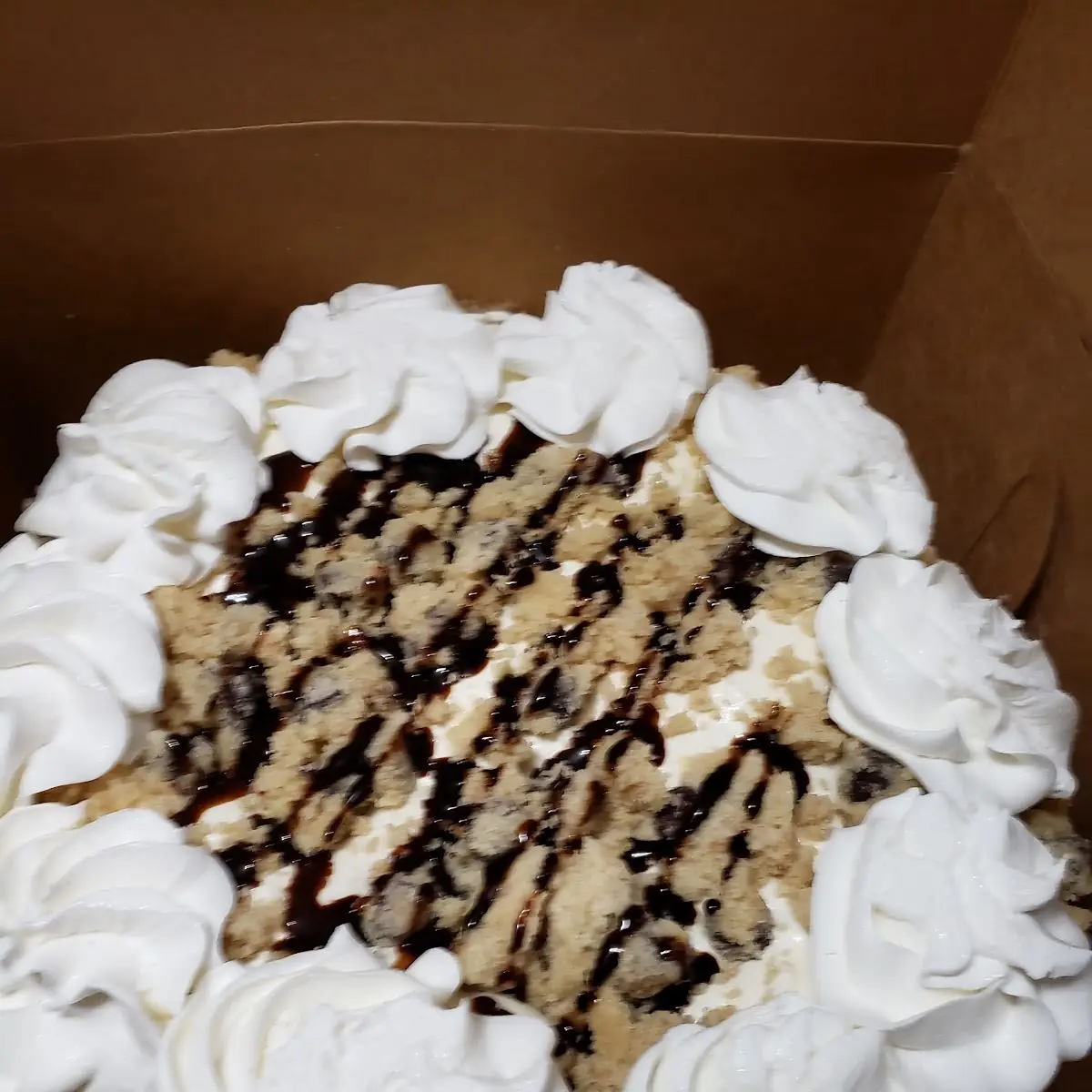 Choc Chip Cookie Dough Ice Cream Cake