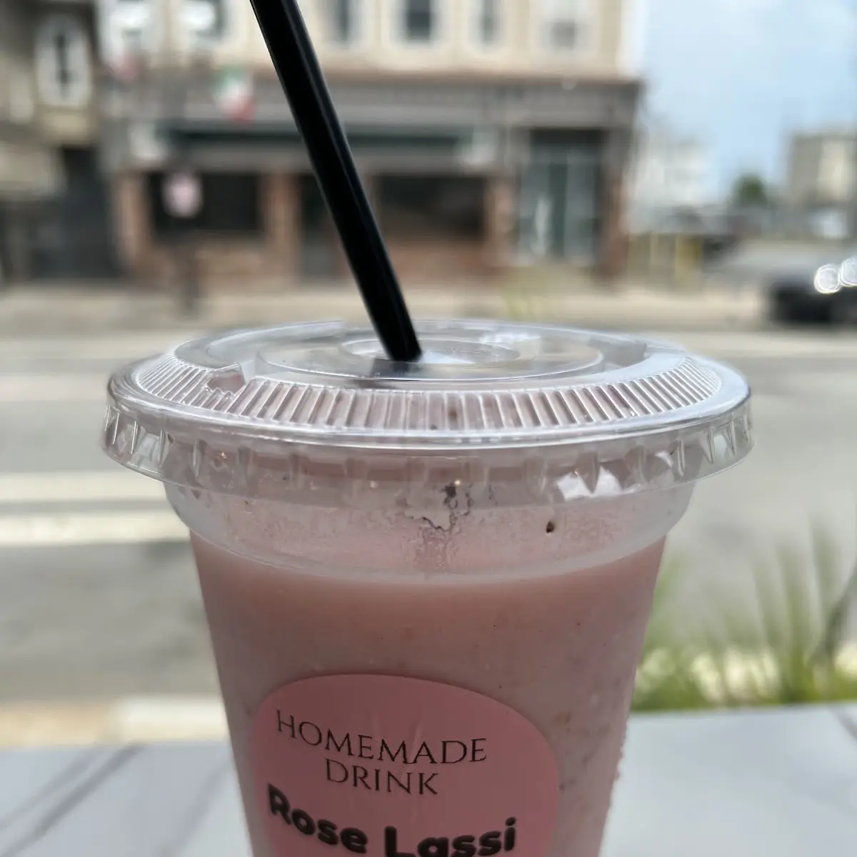 Rose Lassi