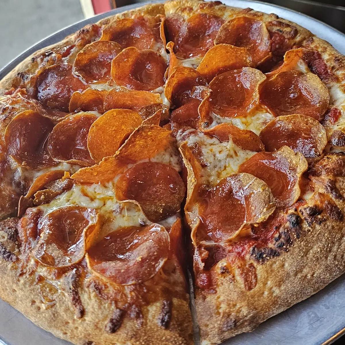 Hot Honey Pepperoni Pizza