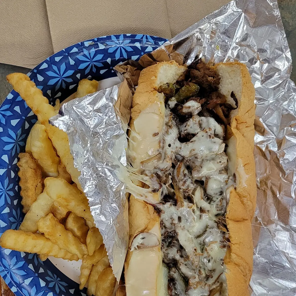 Philly Cheese Steak Hoagie