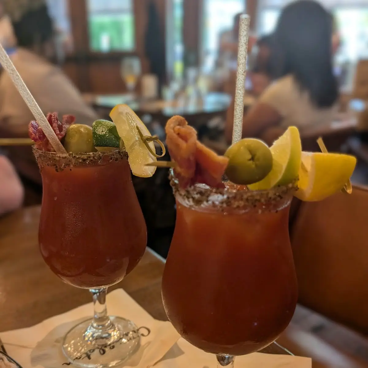 Bloody Mary with Crispy Bacon