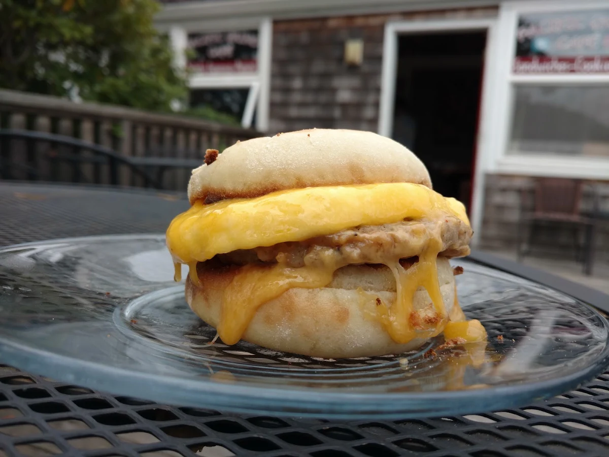 Sausage Egg and Cheese Sammy