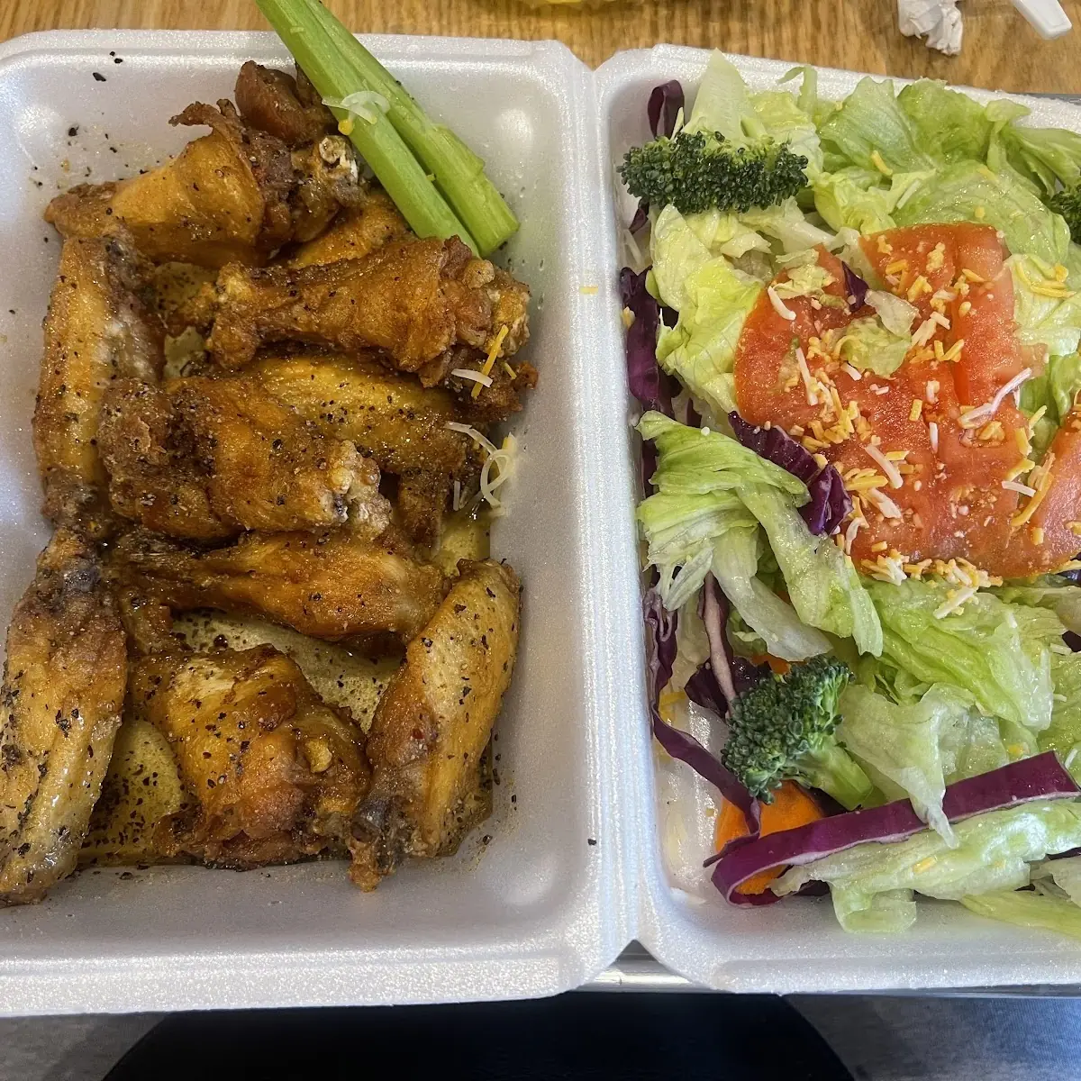Honey Garlic Chicken Wings
