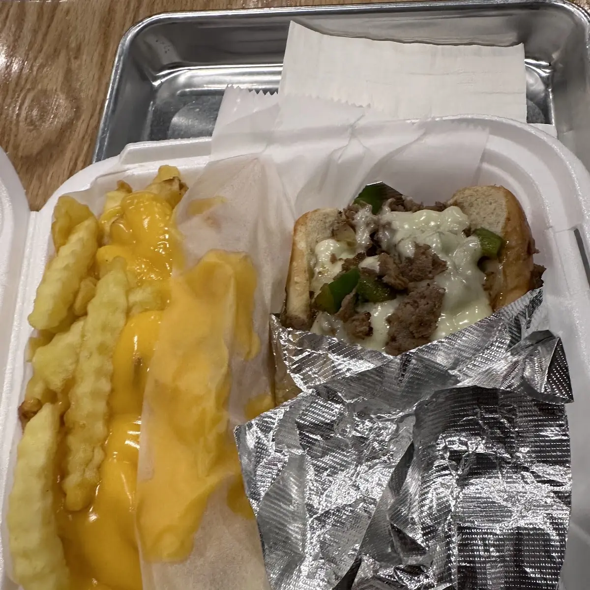 Philly Cheesesteak Combo