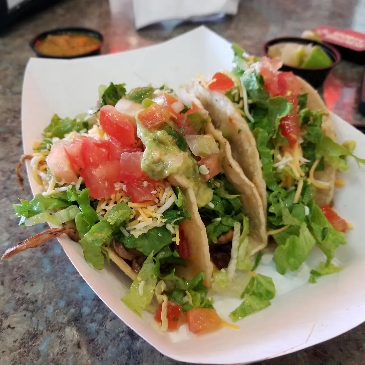 Chicken Taco Plate