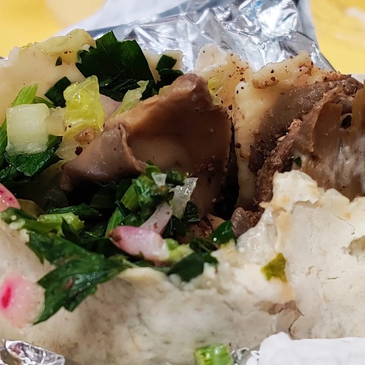 Beef & Lamb Shawarma Wrap