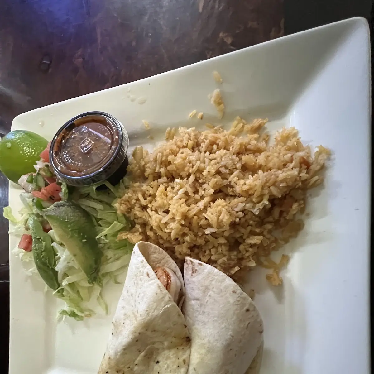 Quesadilla Rice and Beans
