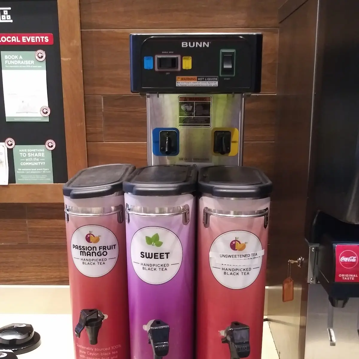 Passion Fruit Mango Tea Sweet Tea & Unsweetened Tea