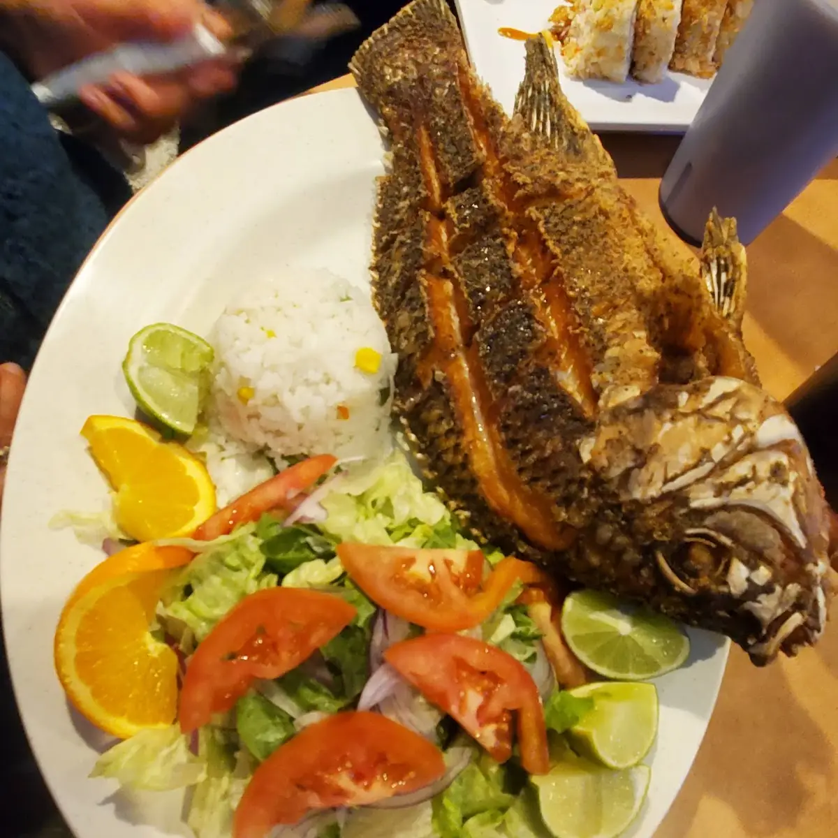 Mojarra Dorada Plate
