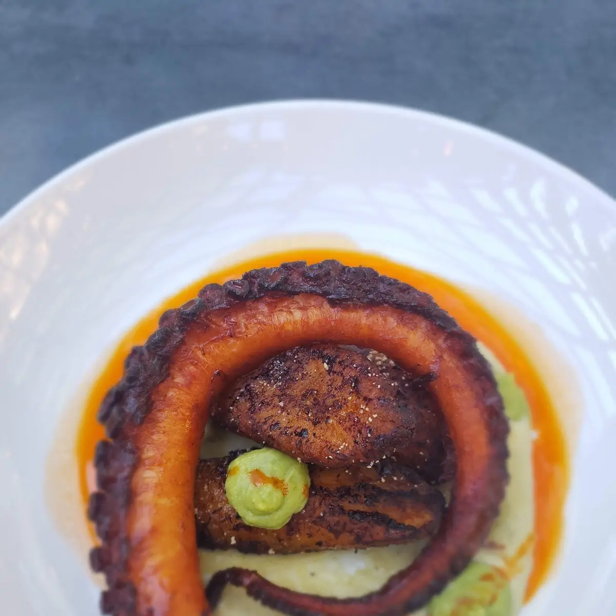 Honey Chipotle Crispy Octopus