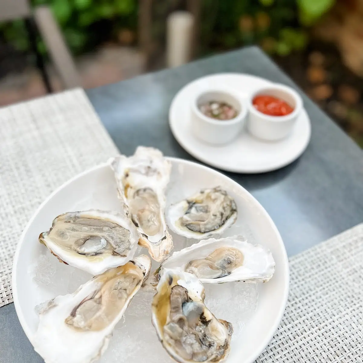 Raw Oysters on the Half Shell