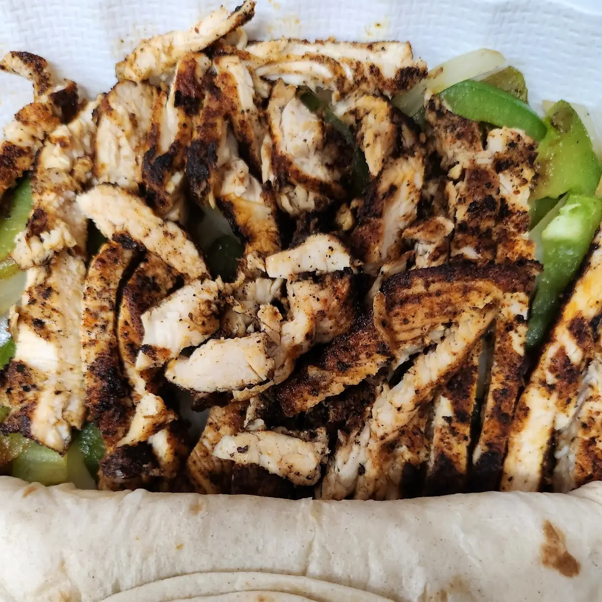 Blackened Chicken Fajita