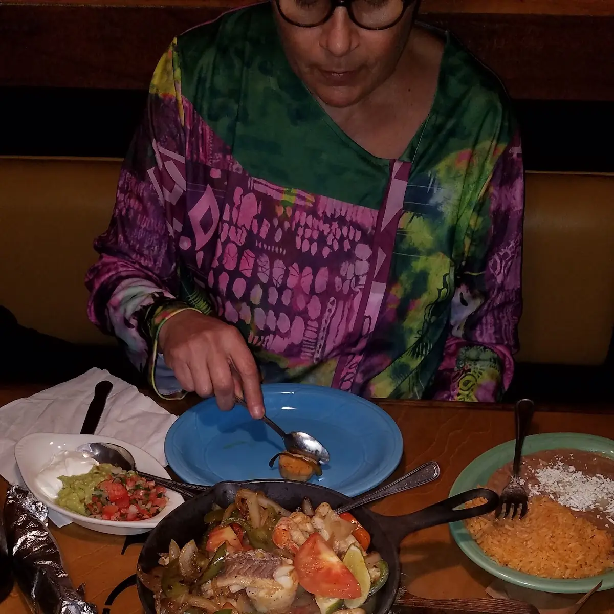 Shrimp Fajitas