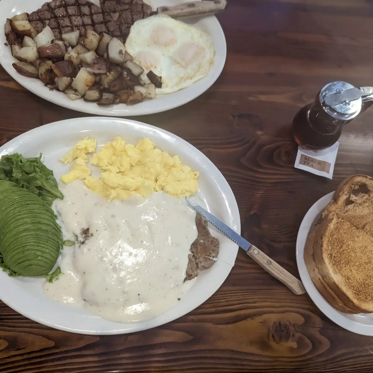 Chicken Fried Steak and Eggs