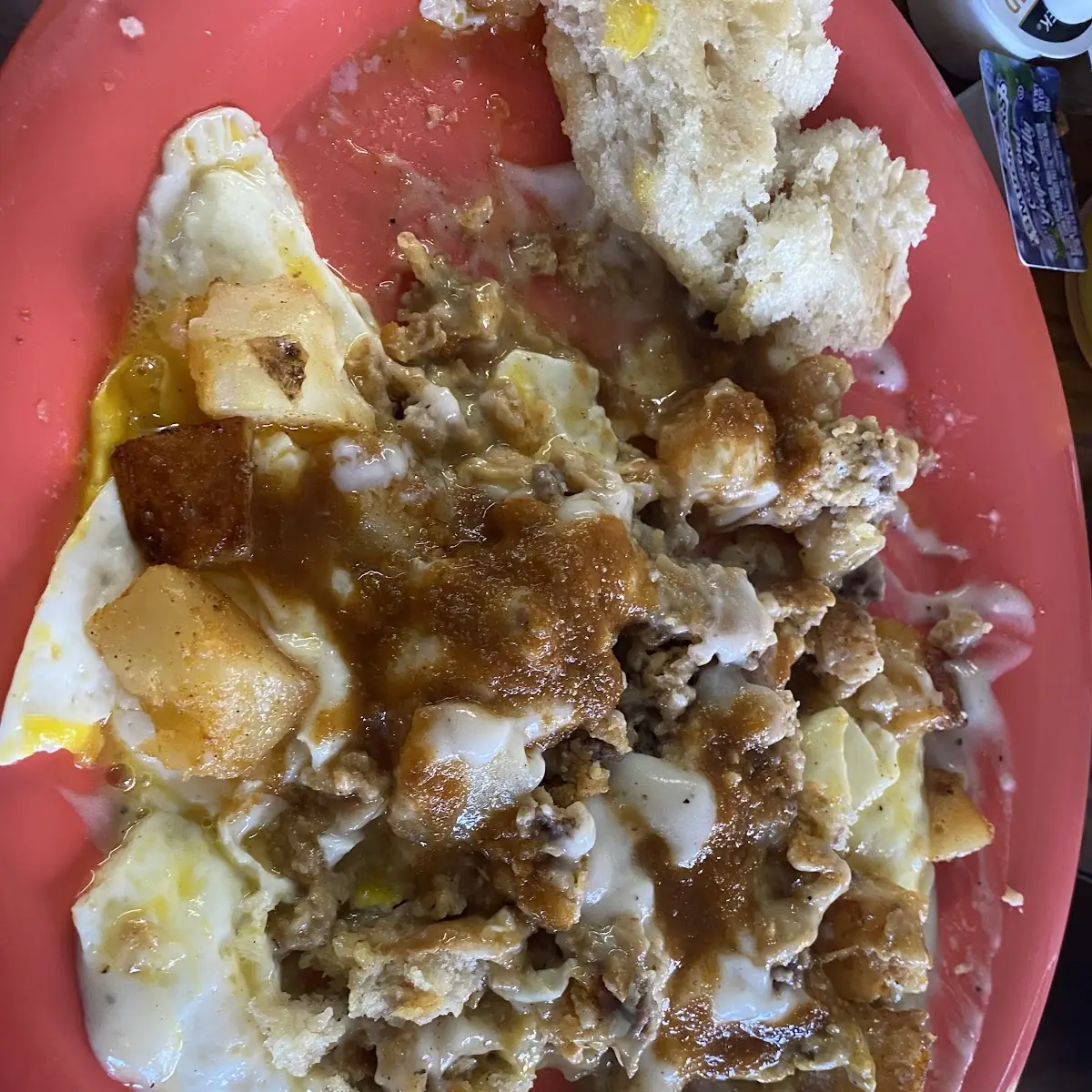Chicken Fried Steak and Eggs